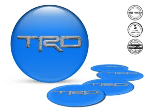 Toyota TRD Ruota Decalcomanie Versione Adesivi Resina Custom